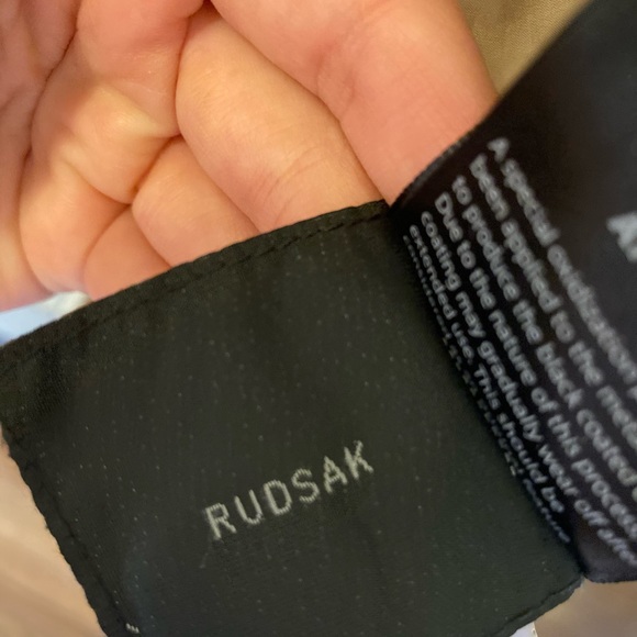 Rudsak winter jacket - warm down + leather sleeves - Picture 9 of 10